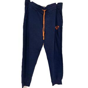 Men's True Religion Navy Joggers sz XL